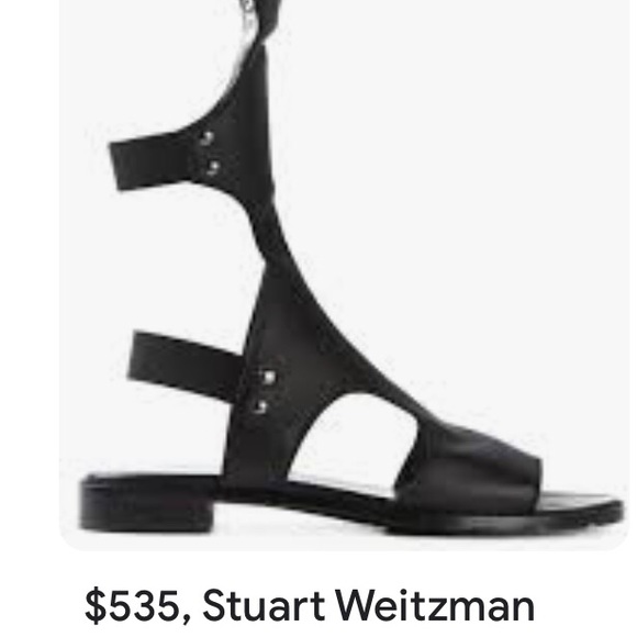 STUART WEITZMAN High top Elastic Band Sandals - Picture 2 of 10